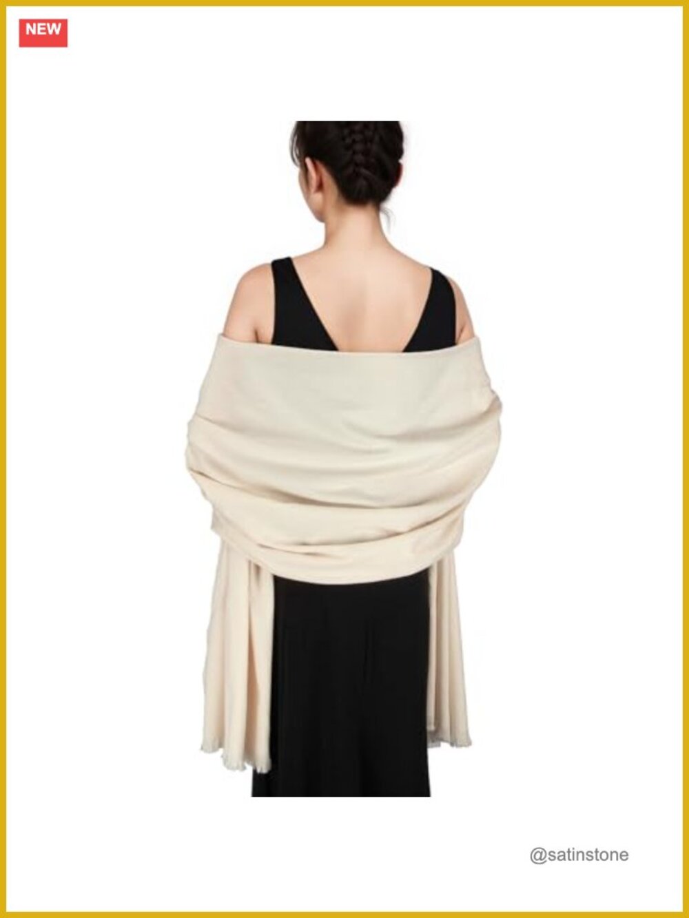 Pashmina Shawl Wrap for Women Evening Dress Wedding Scarf